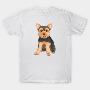 Yorkshire Terrier Dog T-Shirt